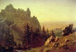 Albert Bierstadt  - Peintures - Région de la rivière wind river