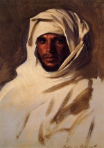John Singer Sargent - paintings - A Bedouin Arab