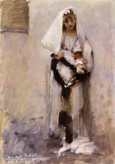 A Persian Beggar Girl