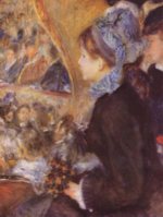 Pierre Auguste Renoir - paintings - At The Theatre