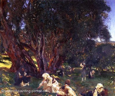 Albanian Olive Pickers