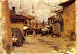 John Singer Sargent  - Bilder Gemälde - Arab Street Scene