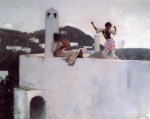 John Singer Sargent  - Peintures - Capri