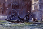 John Singer Sargent  - Bilder Gemälde - Festa della Regatta