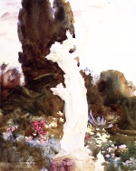 John Singer Sargent  - Peintures - Jardin Fantastique