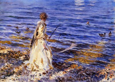 Girl Fishing