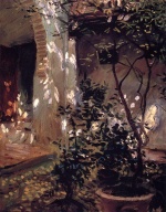 John Singer Sargent  - paintings - Granada Sunspots
