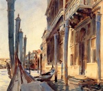 John Singer Sargent  - Peintures - Grand Canal de Venise