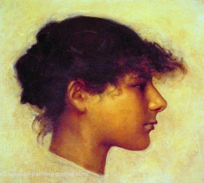 Head of Ana Capril Girl
