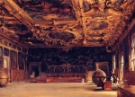 John Singer Sargent  - Peintures - Intérieur du palais des Doges