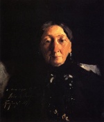 John Singer Sargent  - Peintures - Mme Francois Buloz