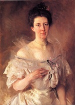 John Singer Sargent  - paintings - Mrs. Gardiner Greene Hammond