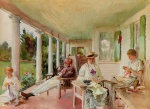 John Singer Sargent  - Peintures - Island Maine