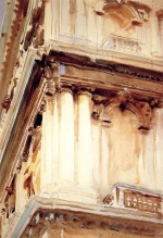 John Singer Sargent  - Peintures - Angle de palais près du Canal Grande