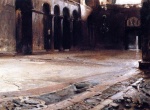 John Singer Sargent  - Bilder Gemälde - Pavement of St. Marks