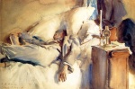 John Singer Sargent  - paintings - Peter Harrison Asleep