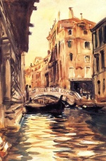 John Singer Sargent  - Peintures - Ponte della Canonica