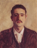 John Singer Sargent  - Peintures - Portrait d'un homme
