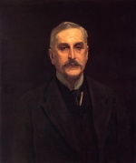John Singer Sargent  - Peintures - Portrait du colonel Thomas Edward Vickers
