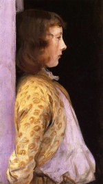 John Singer Sargent  - paintings - Portrait of Dorothy Barnard