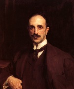 John Singer Sargent  - Peintures - Portrait de Douglas Vickers