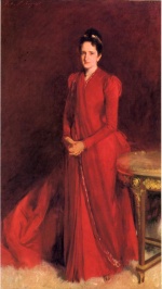 John Singer Sargent  - paintings - Portrait of Mrs. Elliott Fitch Shepard (Margaret Louisa Vanderbilt)