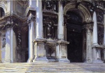 John Singer Sargent  - Peintures - Santa Maria della Salute