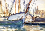 John Singer Sargent  - paintings - Shipping Majorca