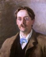 John Singer Sargent  - Peintures - Sir Edmund Gosse
