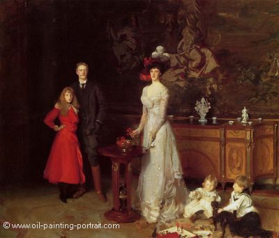 Sir George Sitwell  Lady Ida Sitwell and Family
