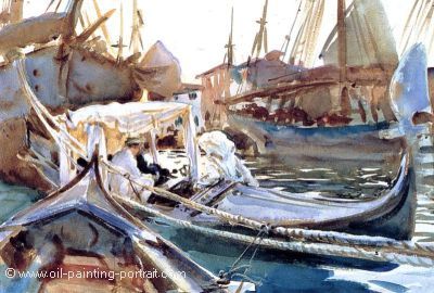 Sketching on the Guidecca