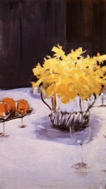 John Singer Sargent  - Peintures - Nature morte avec jonquilles