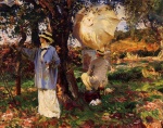 John Singer Sargent  - paintings - The Sketchers