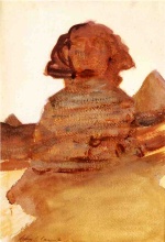 John Singer Sargent  - Peintures - Le Sphinx