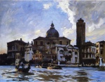 John Singer Sargent  - Peintures - Venise, Palazzo Labia