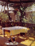 John Singer Sargent  - paintings - Wineglasses