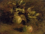 Henri Fantin Latour - paintings - Apples