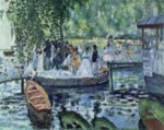 Pierre Auguste Renoir  - paintings - La Grenouillère
