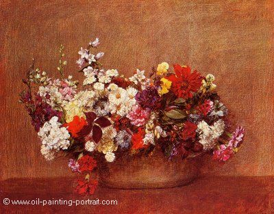 Flowers in a Bowl