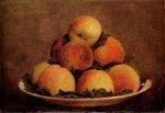 Henri Fantin Latour  - paintings - Peaches