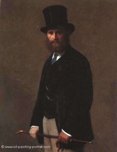 Portrait of Edouard Manet