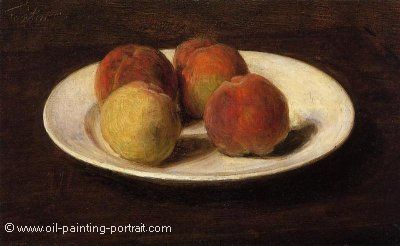 Still Life (Still Life of Four Peaches)