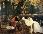 James Jacques Joseph Tissot - paintings - A Convalescent