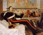 James Jacques Joseph Tissot - Peintures - Capitaine Frédéric Gustave Burnabya