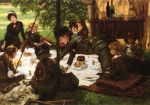 James Jacques Joseph Tissot - paintings - Childrens Party