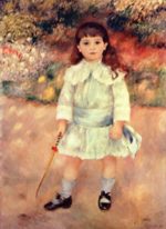 Pierre Auguste Renoir  - Peintures - Jeune fille au fouet