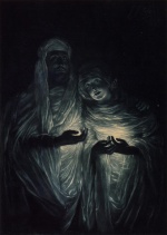 James Jacques Joseph Tissot  - Peintures - L'Apparition