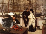James Jacques Joseph Tissot  - Peintures - Le capitaine et le second