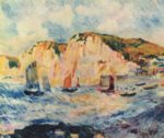 Pierre Auguste Renoir  - Peintures - Mer et récifs