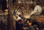 James Jacques Joseph Tissot  - Peintures - Jésus à Béthanie